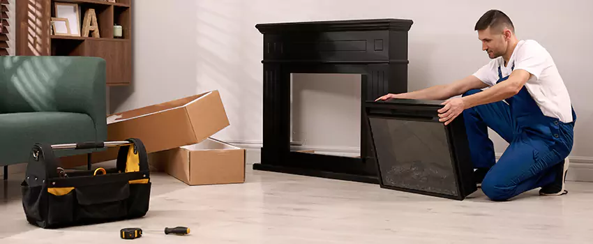 Old Rusted Metal Fireplace Repair And Replacement in Murfreesboro, TN